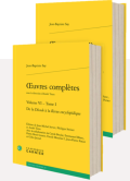 Jean-Baptiste Say. Œuvres complètes. Vol. VI, De la <i>Décade</i> à la <i>Revue encyclopédique </i>