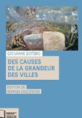 Des causes de la grandeur des villes / G. Botero
