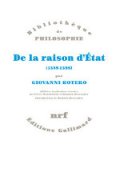 De la raison d’État  (1589-1598) / G. Botero
