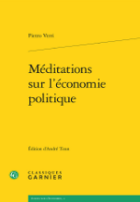 Méditations sur l’économie politique / Pietro Verri
