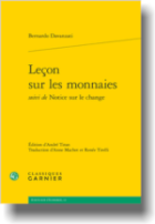 Leçon sur les monnaies <i>suivi de</i> Notice sur le change
