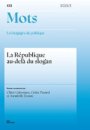 La République au-delà du slogan

